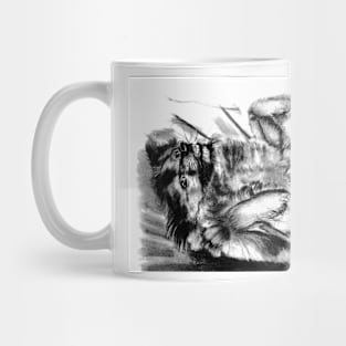 Chillin' dog Mug